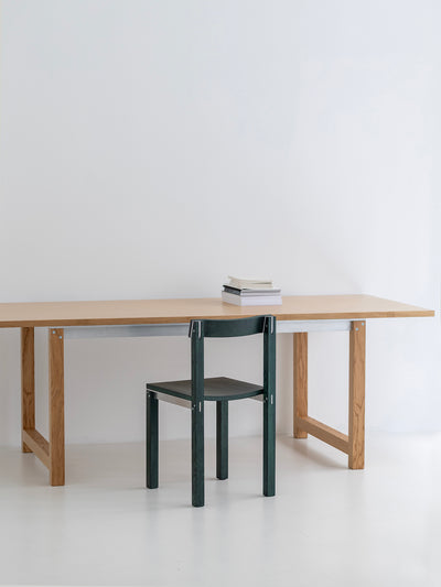 Kann Design - Chaise Tal chêne vert C996