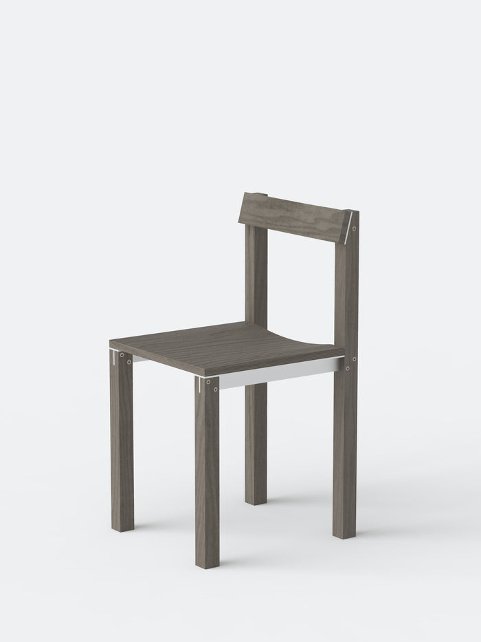 Kann Design - Tal grey oak chair C1862