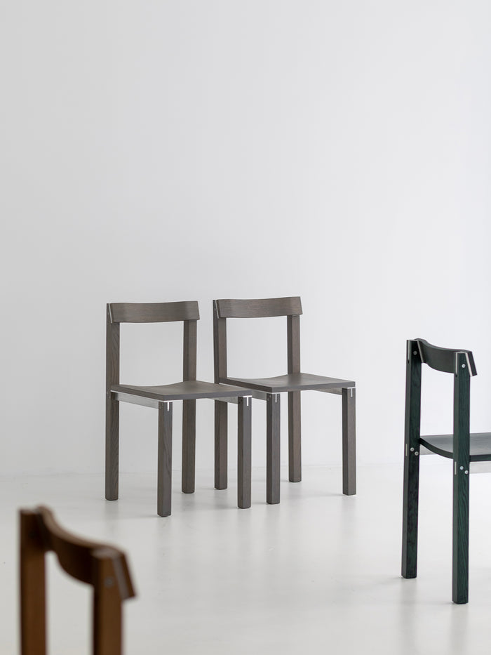 Kann Design - Chaise Tal chêne gris C1862