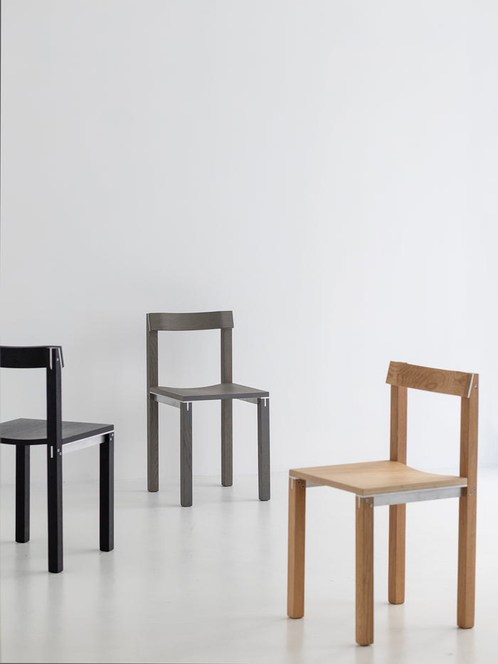 Kann Design - Chaise Tal chêne gris C1862
