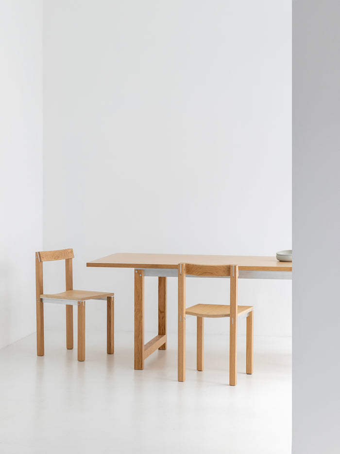 Kann Design - Chaise Tal chêne naturel C1047