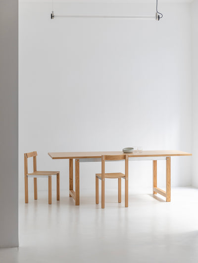 Kann Design - Table de repas Tal 220 chêne naturel DT3071