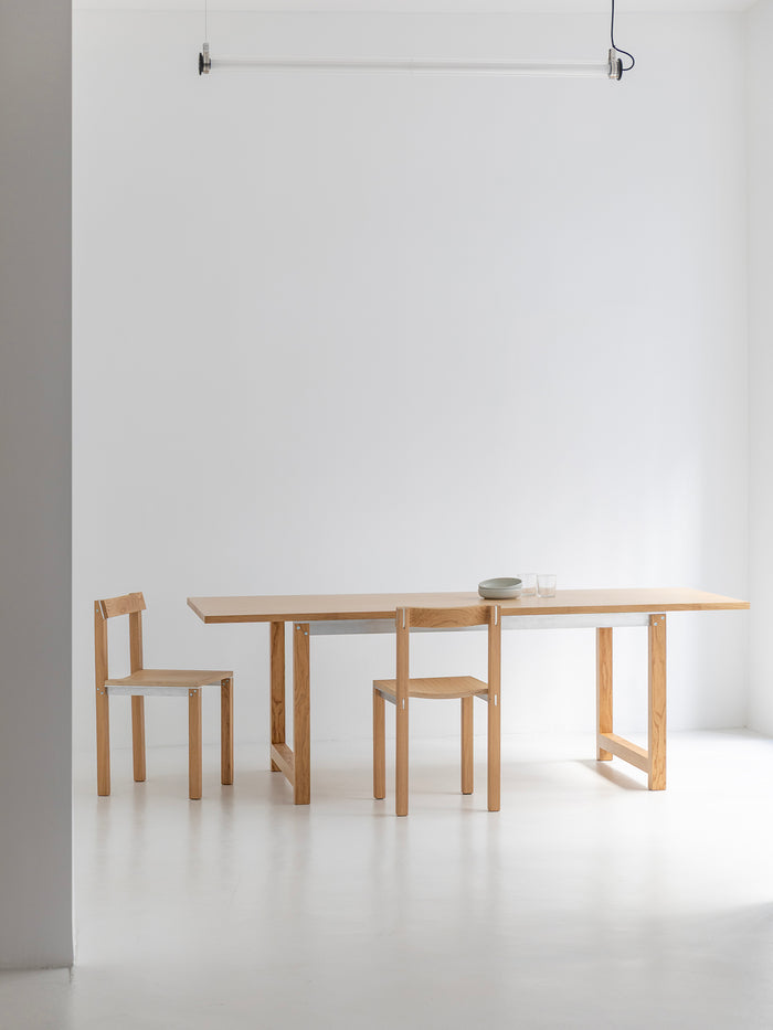 Kann Design - Table de repas Tal 220 chêne naturel DT3071