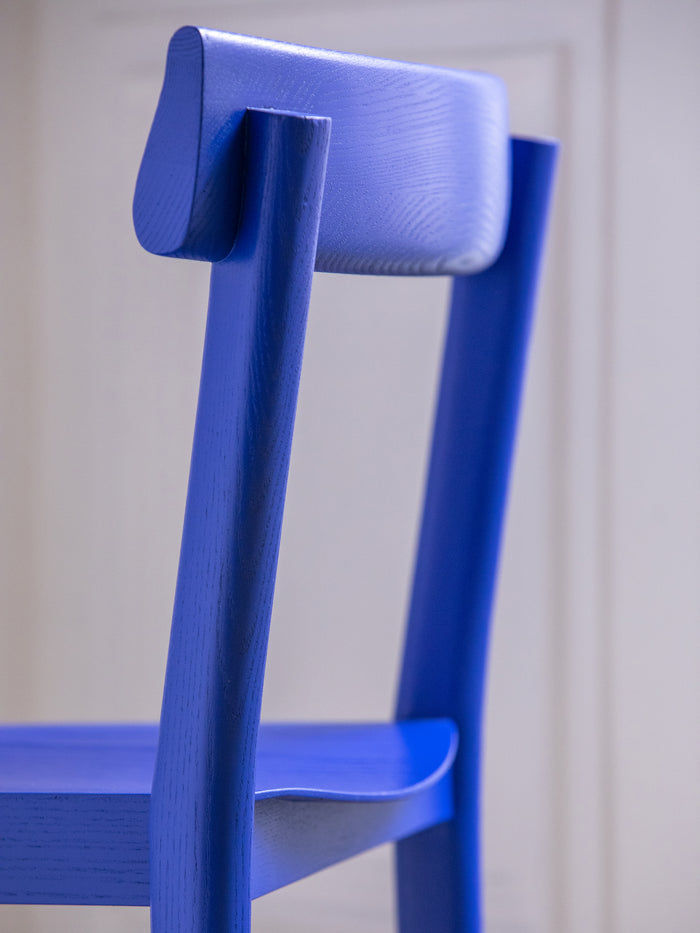 Kann Design - Chaise Galta chêne bleu C979
