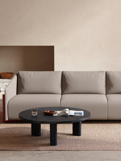 Kann Design - Galta Forte Round coffee table black oak CT1088