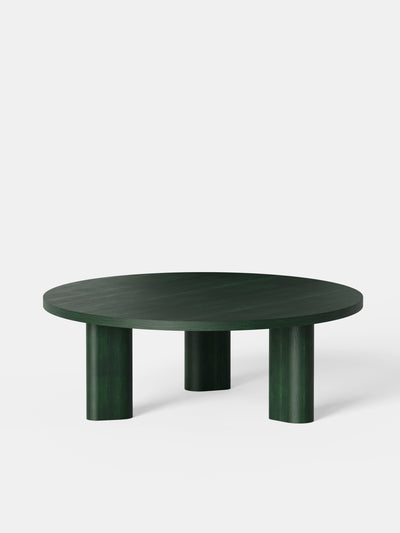 Kann Design - Galta Forte Round green oak coffee table CT1089