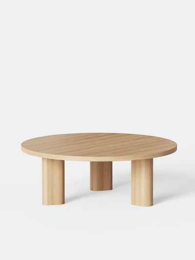 Kann Design - Galta Forte Round coffee table natural oak CT1087