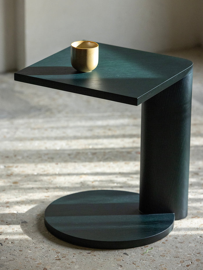 Kann Design - Table d'appoint Galta Forte Side chêne vert CT1095