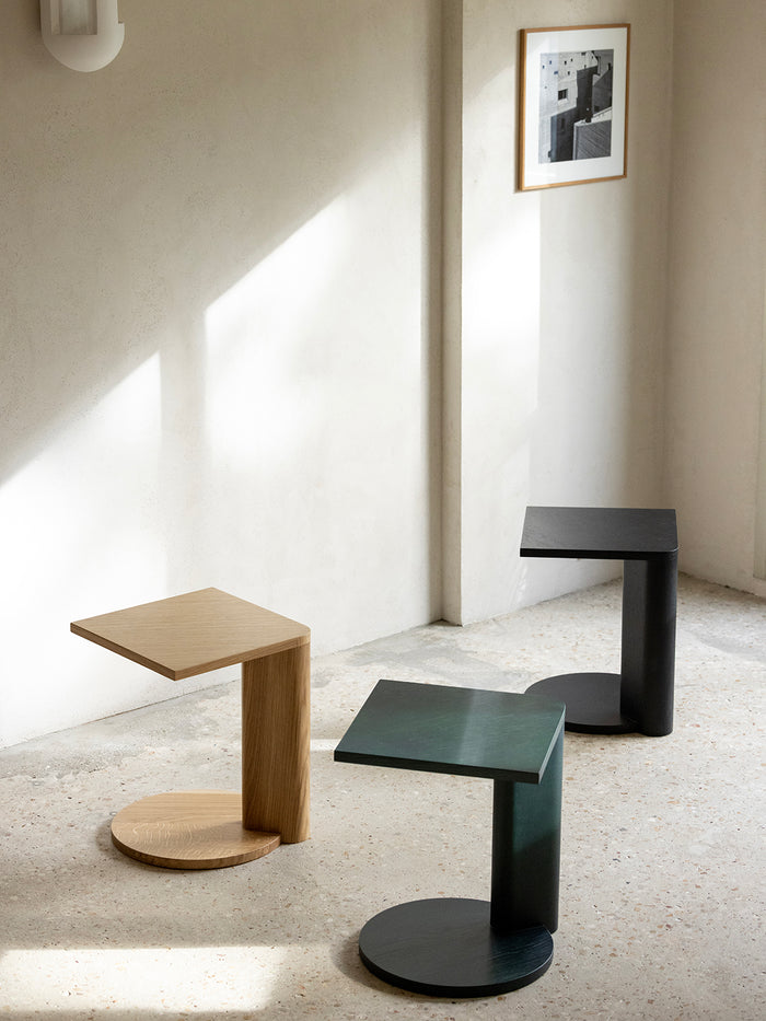 Kann Design - Table d'appoint Galta Forte Side chêne vert CT1095