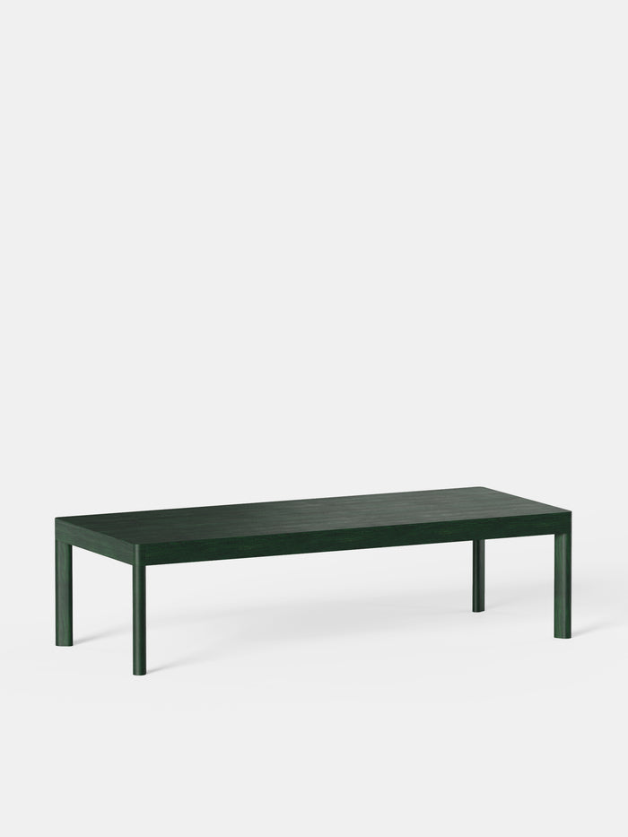 Kann Design - Table basse Galta Rectangle chêne vert CT1086