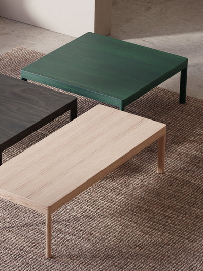 Kann Design - Galta Square green oak coffee table CT1083
