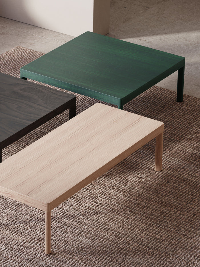 Kann Design - Table basse Galta Square chêne vert CT1083