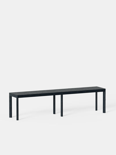 Kann Design - Galta 180 black oak bench B1072