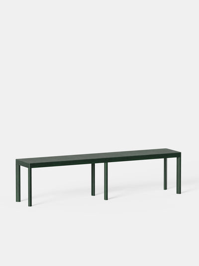 Kann Design - Galta 180 green oak bench B1073
