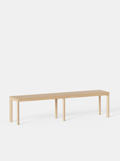 Kann Design - Galta 180 natural oak bench B1074