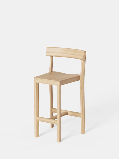 Kann Design - Chaise haute Galta 65 chêne naturel CC1048
