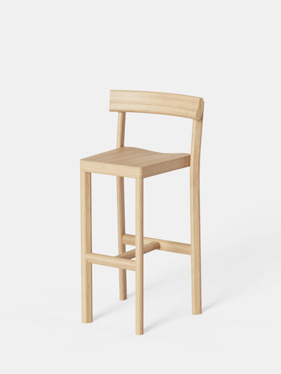 Kann Design - Chaise haute Galta 75 chêne naturel CC1050
