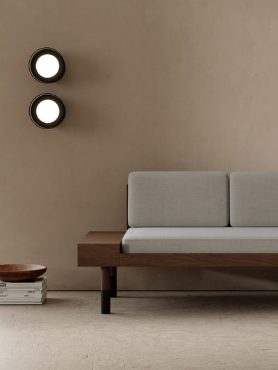 Kann Design - Mid grey bench seat DB1096