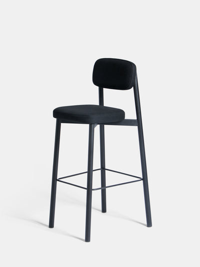 Kann Design - Chaise haute Residence 75 noir CC795