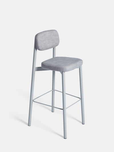 Kann Design - Chaise haute Residence 75 gris CC799