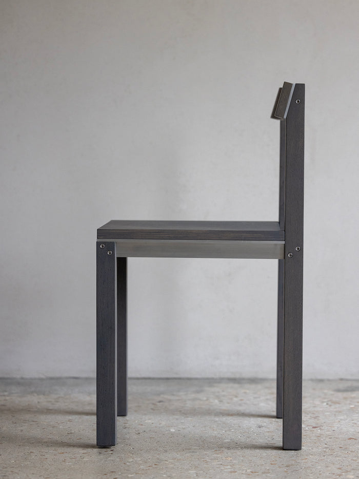 Kann Design - Chaise Tal chêne gris C1862