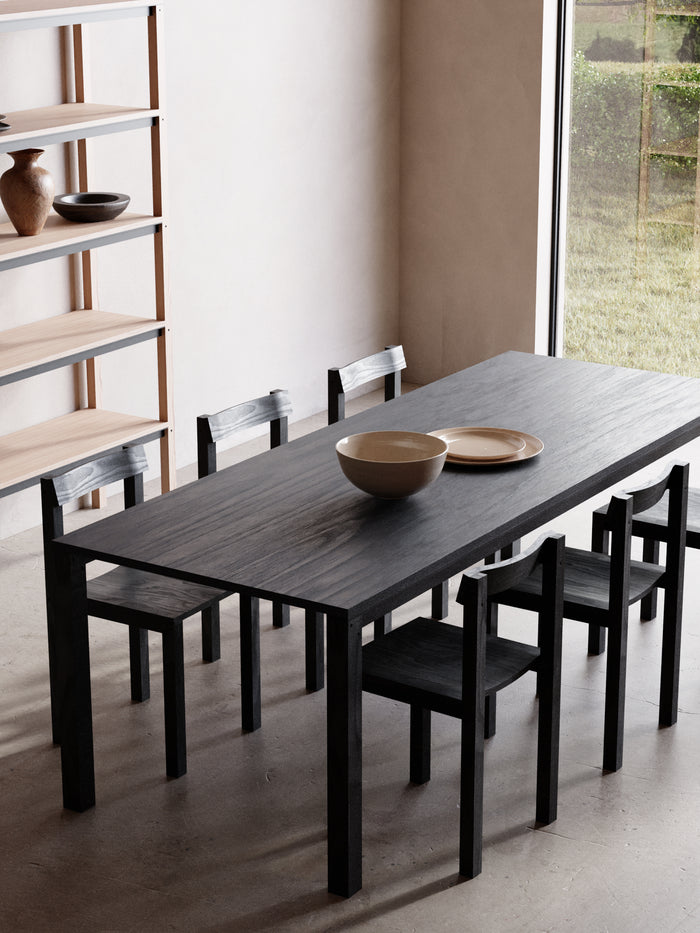 Kann Design - Table de repas Tal 240 chêne noir