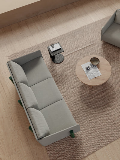 Kann Design - Sofa Timber 3 Seater grey S1058