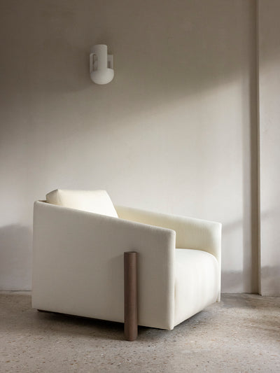 Kann Design - Cream Timber armchair A1063