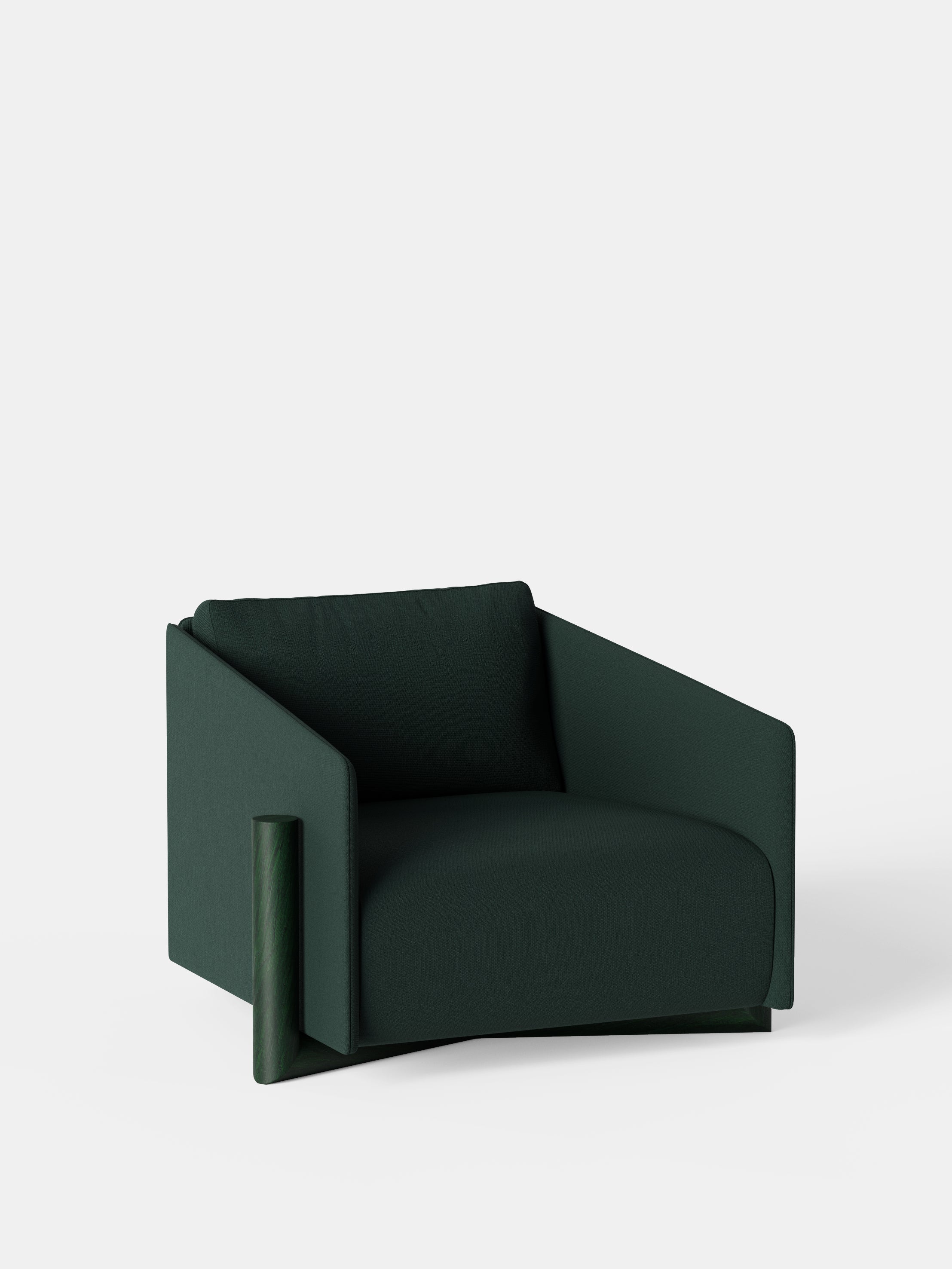 Ensemble table + 4 fauteuils ronds en métal vert - BACA | Maison et Styles Ensemble table + 4 fauteuils ronds en métal vert - BACA | Maison et Styles